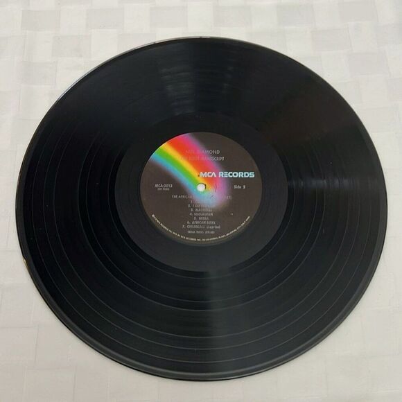 LP Vinyl Neil Diamond Tap Root Manuscript with Intact Dust Cover and Sleeve - Picture 8 of 9